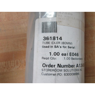 RA Jones 361814 Tube Idler 80MM