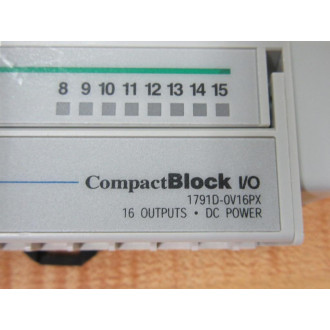 Allen Bradley 1791D-OV16PX Compact Block IO 1791D-0V16PX - New No Box