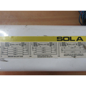 Sola E620-F-2345088-TP Ballast E620-F2345088TP - Used
