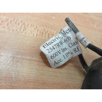 Electric Metering 2547RW-600 Current Transformer 2547RW600 (Pack of 3) - Used