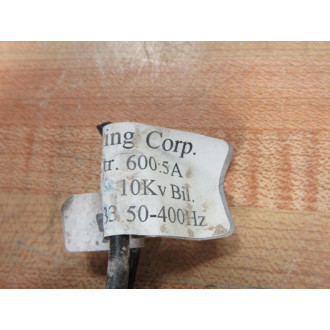 Electric Metering 2547RW-600 Current Transformer 2547RW600 (Pack of 3) - Used