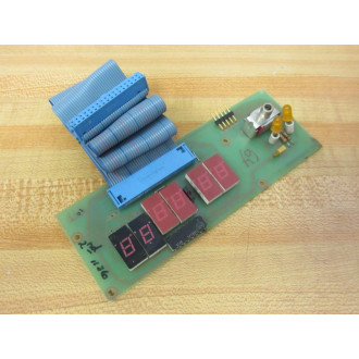 107330-P1-D Digital Display Board 107330P1D - Used