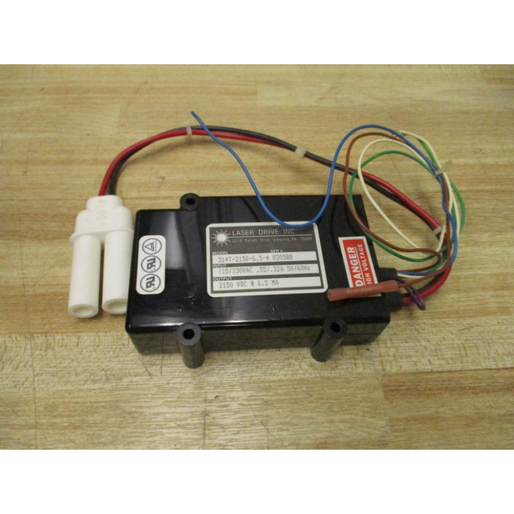Laser Drive 314T-2150-6.5-4 Power Supply 314T2150654 - Used