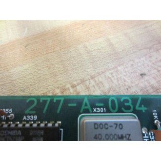 Keyence 277-A-034 Circuit Board 277A034 - Used