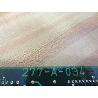Keyence 277-A-034 Circuit Board 277A034 - Used