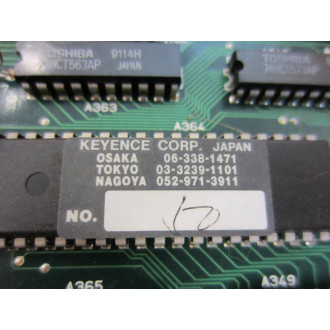 Keyence 277-A-034 Circuit Board 277A034 - Used