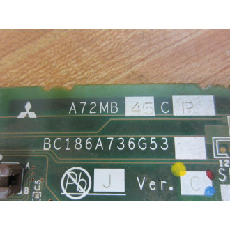 Mitsubishi BC186A736G53 Power Driver Bd  A72MB45CP *PARTS ONLY* - Parts Only