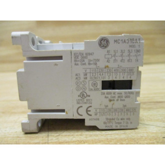 General Electric MC1A310A1-MBOAC Contactor MC1A310A1MBOAC Cracked - Used