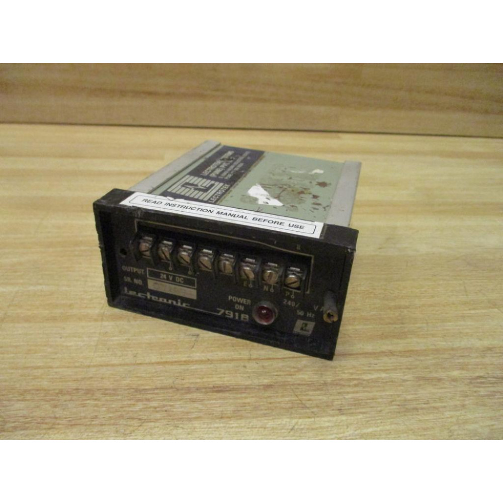 Lectrotek Systems 791B Lectronic Power Supply - Used