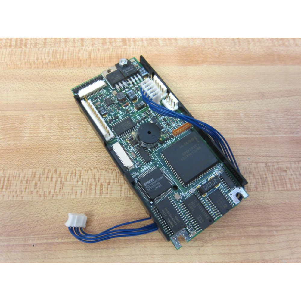 ABB 3HNS-00001 PC Board TPU-02 3HNE 30055 wCover & 5-Wire+Connector - Used