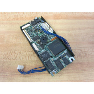 ABB 3HNS-00001 PC Board TPU-02 3HNE 30055 wCover & 5-Wire+Connector - Used