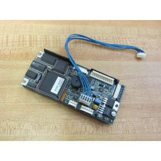 ABB 3HNS-00001 PC Board TPU-02 3HNE 30055 wCover & 5-Wire Lead - Used