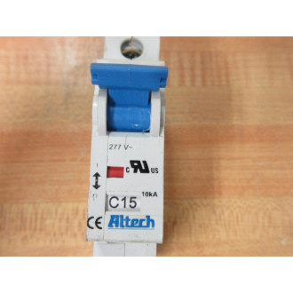 Altech 1CU15R 15A Circuit Breaker (Pack of 4) - Used