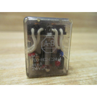 Allen Bradley 700-HC24Z24-4 24V DC Relay 700-HC24Z24-4 24VDC Series A (Pack of 2) - New No Box