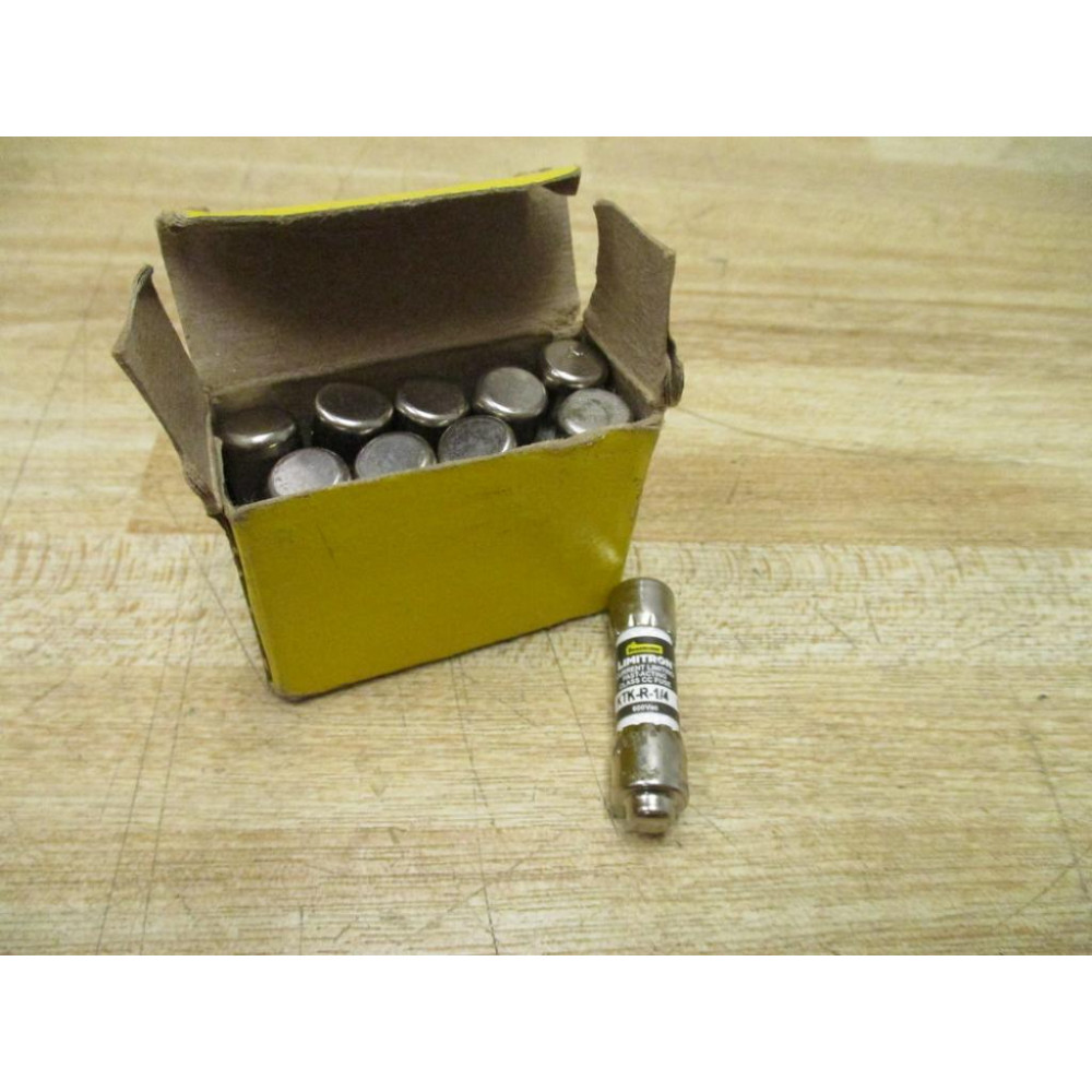 Cooper Bussmann KTK-R-14 Limitron Fuse KTKR14 (Pack of 10) Cooper Bussmann KTK-R-14 Limitron Fuse KTKR14 (Pack of 10)