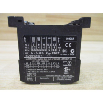 Eaton DILEM-01-G XTMC9A01 Contactor DILEM01GXTMC9A01 - New No Box