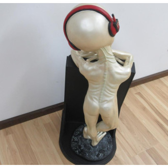 Rare Life-Size Alien CD Rack - Used