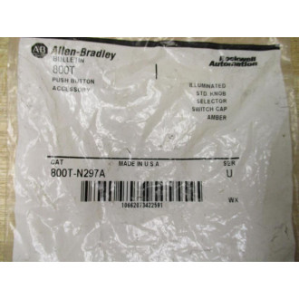 Allen Bradley 800T-N297A Selector Switch Knob 800TN297A Series U