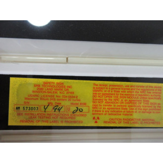 SRBT 573003 Luminexit Life Safety Exit Sign