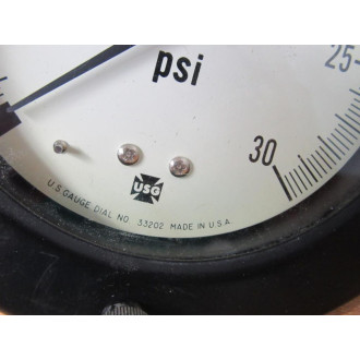 Ametek 33202 USG Gauge 0-30 PSI 14" - Used