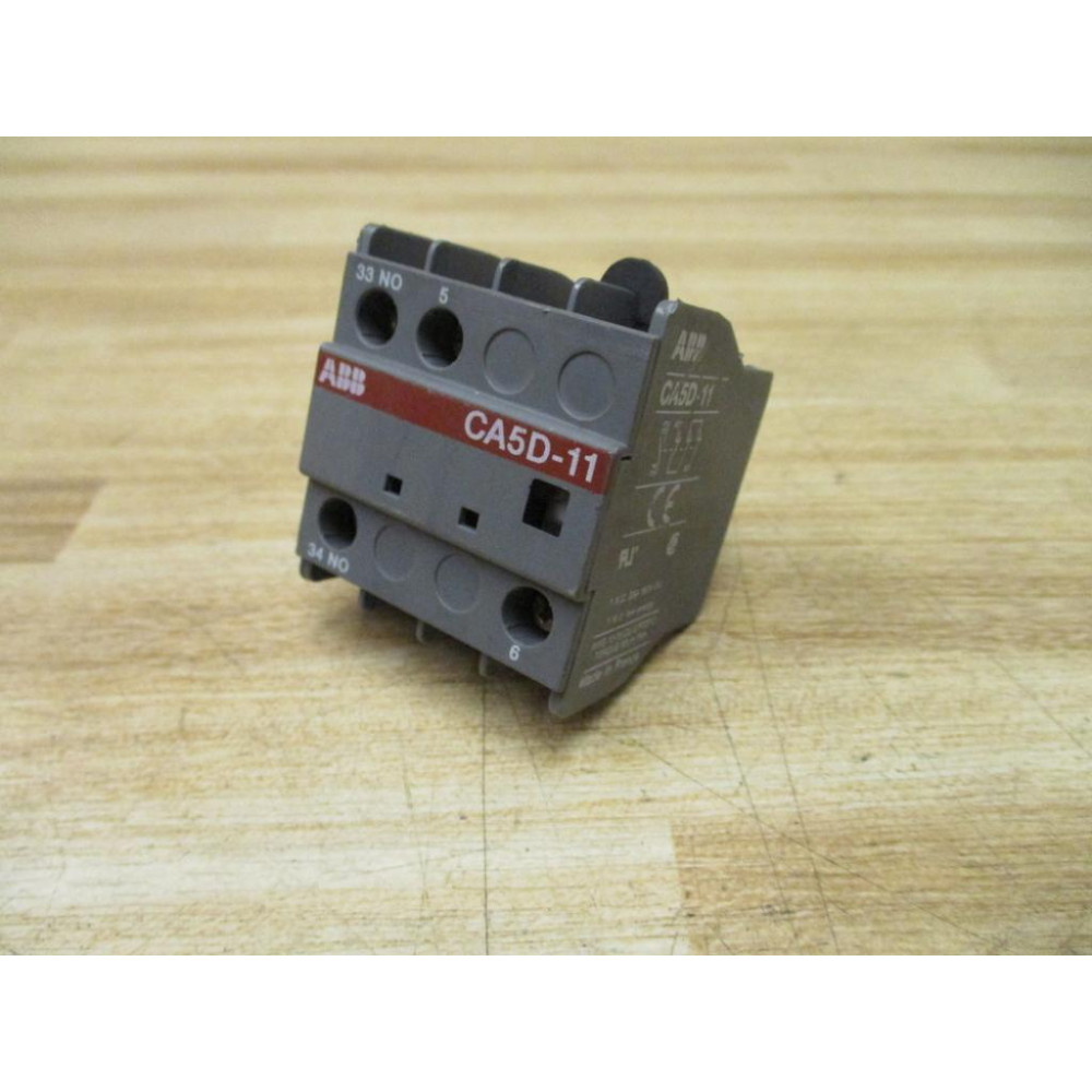 ABB CA5D-11 Auxiliary Contact Block CA5D11 - New No Box ABB CA5D-11 Auxiliary Contact Block CA5D11 - New No Box