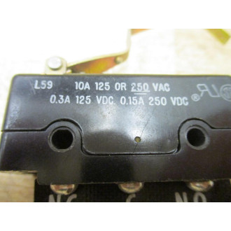 Micro Switch DT-2RV-A7 Honeywell Limit Switch DT2RVA7 - Used