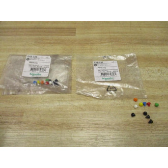 Schneider Electric XVB C22 Harmony Indicating Bank Markers XVBC22 (Pack of 2)