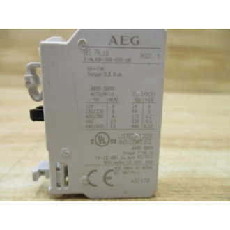 AEG HS 7K.10 Auxiliary Contact HS7K10 - New No Box