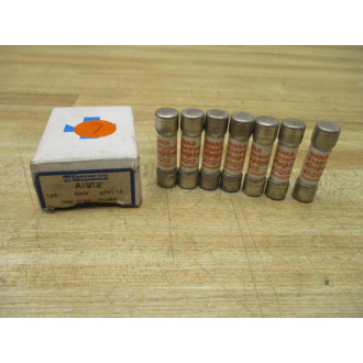 Gould Shawmut Ferraz Mersen ATQ12 Fuse Cross Ref 4ZCN9 (Pack of 7)