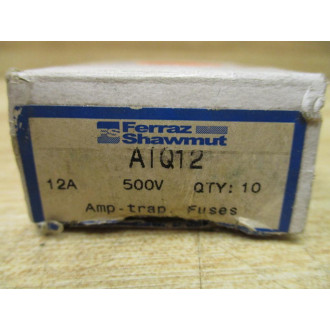 Gould Shawmut Ferraz Mersen ATQ12 Fuse Cross Ref 4ZCN9 (Pack of 7)