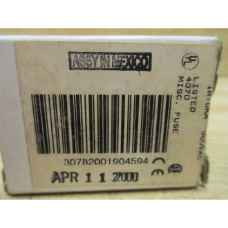 Gould Shawmut Ferraz Mersen ATQ12 Fuse Cross Ref 4ZCN9 (Pack of 7)