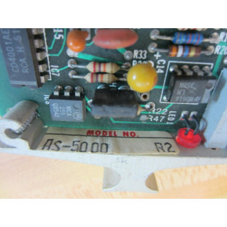 Ronan AS-5000 Computer Bd AS5000 SS2165 *BAD* No Lights - Parts Only