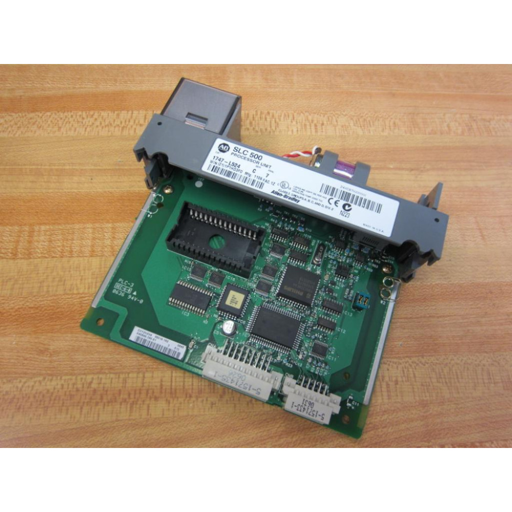 Allen Bradley 40847-068-51 SLC500 502 CPU 1747-L524 1747L524 Ser.C  Frn.7 - Used