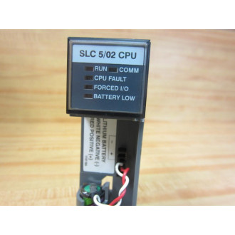 Allen Bradley 40847-068-51 SLC500 502 CPU 1747-L524 1747L524 Ser.C  Frn.7 - Used