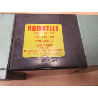 Numatics 152SS431K Solenoid Valve - Used