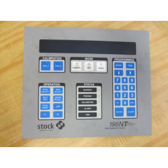 Stock D28753-1 Display Control Panel 196NT *PARTS ONLY* - Parts Only