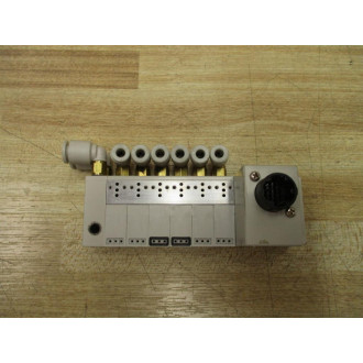 SMC VV3Q11-06CU0 Manifold VV3Q11-06CUO - Used