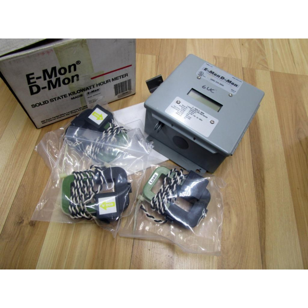 E-Mon D-Mon 208400 Solid State Kilowatt Hour Meter Kit E-Mon D-Mon 208400 Solid State Kilowatt Hour Meter Kit