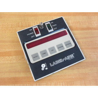 Label-Aire 7465651 Micro Control Display PanelBd 0014702 - Used