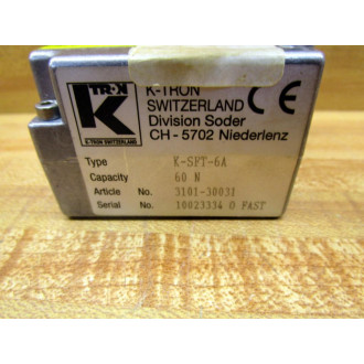 K-Tron K-SFT-6A Smart Force Transducer 3101000940 - New No Box