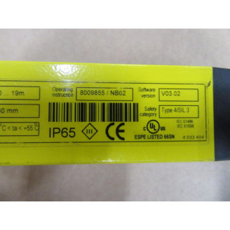 Sick C40S-1503DA010 Light Curtain Sender 1 018 749 - Used
