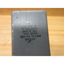 United Transformer Co TF 4RX 20 YY UTC Audio Inductor MQA-13 - Used