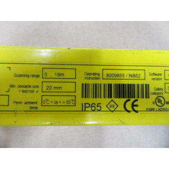 Sick C40S-1202DA010 Light Curtain Sender 1 018 722 - Used
