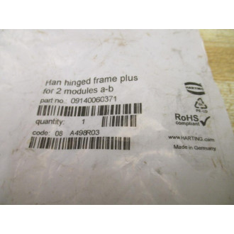 Harting 09140060371 Han Hinged Flame