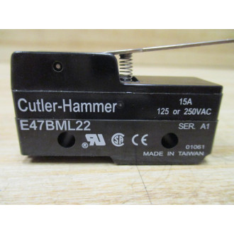 Cutler-Hammer E47BML22 Limit Switch Series A1 - New No Box