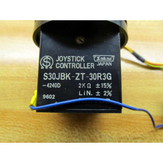 Sakae S30JBK-ZT-30R3G-4240D Joystick Controller S30JBK30R3G4240D - Used