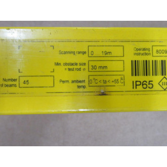 Sick C40S-0903DA010 Light Curtain Sender 1 018 741 - Used