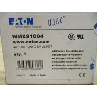 Eaton WMZS1C04 4 AMP Circuit Breaker (Pack of 2)