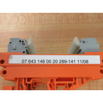 Wago 289-141 Terminal Block 289141 Blank - New No Box