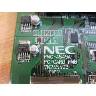 NEC PWC-4549 PWB 7N245493 PWC-4549A PC-Card PWB - Used